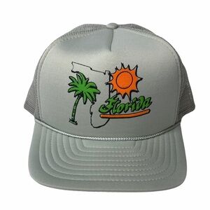 Vintage Florida trucker snapback hat‎